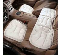 Jeeeun Car Seat Cushion for Driving, 3D Air Mesh Breathable, Non-Slip Bottom, Universal Fit for Car Truck Office Home (3pcs off-white)
