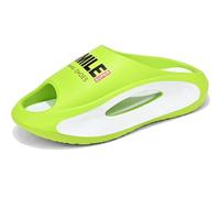 Jeeeun Cloud Slippers Slip Thick Sole Slides for Women and Men Shower Bathroom Pool Beach (Green,40/41 EU)