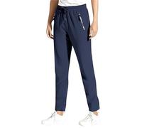 Jeeeun Comfy Fit Stretch Active Pants for Women Over 50, Women's Ultra Stretch Breathable Casual Pants (Navy-Straight*1pcs,XL)