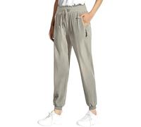 Jeeeun Comfy Fit Stretch Active Pants for Women Over 50, Women's Ultra Stretch Breathable Casual Pants (Khaki-Jogger*1pcs,XXL)