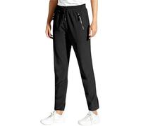 Jeeeun Comfy Fit Stretch Active Pants for Women Over 50, Women's Ultra Stretch Breathable Casual Pants (Black-Straight*1pcs,S)