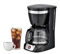 Jeeeun Compact Filter Coffee Machine, 5 Cup Drip Coffee Maker with 24h Programmable Timer, Delay Brew, Keep Warm Reusable Filter and Drip Free Carafe for Home, Office, Party