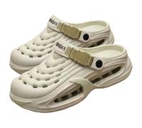 Jeeeun Garden Clogs, Unisex Wide Fit Eva Shoes with Arch Support (Green,42/43)