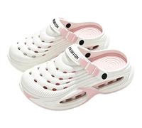 Jeeeun Garden Clogs, Unisex Wide Fit Eva Shoes with Arch Support (Pink,38/39)