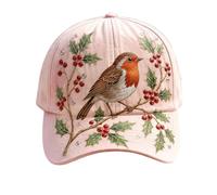 Jeeeun Garden Morning Botanical Hat for Women Adjustable Breathable Cottagecore Baseball cap Gift for Gardeners (#E)