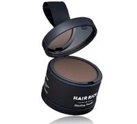 Jeeeun Hairline Powder for Women Root Touch Up - Temporary Gray Coverage Shading Powder with Puff Applicator (28 Deep Mocha)
