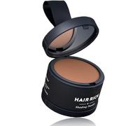 Jeeeun Hairline Powder for Women Root Touch Up - Temporary Gray Coverage Shading Powder with Puff Applicator (25 Russet)