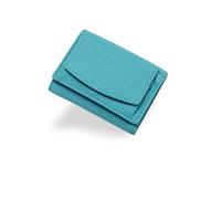 Jeeeun Houtangduty Mini Wallet, Houtndguter 2025 New Leather Blocking Card Holder Organizer Pocket Mini Wallet (Sky blue)