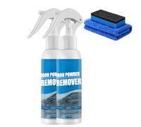 Jeeeun Iron Powder Remover Spray, Car Rust Removal, Multi-Functional Iron Cleaner for Car, Tools & Metal (2pcs)