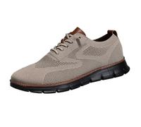 Jeeeun Men's Dress Sneakers Business Casual Walking Shoes Breathable Memory Foam Lightweight Work Oxfords (Style J,40)