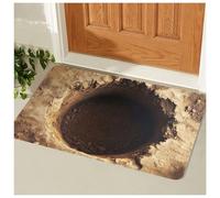 Jeeeun Optical Illusion Rug, 3D Rugs Optical Illusion Non-Slip Visual Trap Floor Mat for Indoor and Outdoor Use, Ideal for Doorway, Living Room, Bedroom and Porch Decor (#6,31.5 × 47.2 in)