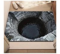 Jeeeun Optical Illusion Rug, 3D Rugs Optical Illusion Non-Slip Visual Trap Floor Mat for Indoor and Outdoor Use, Ideal for Doorway, Living Room, Bedroom and Porch Decor (#10,31.5 × 47.2 in)