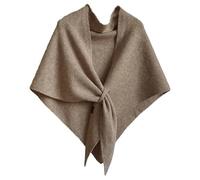Jeeeun Shawl Wraps for Women, Pashmina Wraps for Women, Womens Solid Color Shawl for Spring Fall Winter Wedding Travel (Khaki)