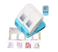 Jeeeun Stamp Punch, 1 X 0.8 Inch Rectangular Postage Stamp Punch for Crafting, Scrapbooking, Card Making & DIY Arts (2pcs)