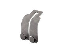 Jeeeun Tekiep Car Seat Hooks, Car Seat Storage Hook, 2024 New Car Seat Hooks, Car Seat Back Storage Hook - Double Hook Holder for Convenient Storage (1pcs Gray)