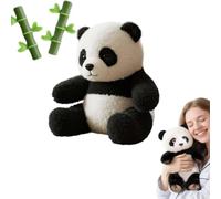 Jeeeun The Pandy-Emotional Healing on Demand, Ultra-Soft Emotional Support Stuffed Animal - The Pandy Hug Motion for Stress Relief & Comfort, Realistic Panda Plush with Hug-Like Design (1pcs)