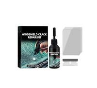 Jeeeun Windshield Crack Repair Kit, 2025 New Glass Crack Repair Fluid, Cracks Gone Car Windshield Repair Kit for Chips, Scratches & Star Cracks (1 Set)