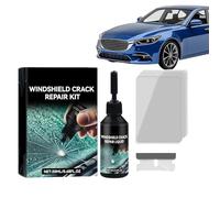 Jeeeun Windshield Repair Kit 2026 Upgraded Car Windshield Chip Crack Repair Kit with Quick Glass Repair Liquid for all Crack Types (1pc)