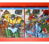 jeeg robot d'acciaio 2 cofanetti serie completa 6 blu ray + booklet kotetsu jigu