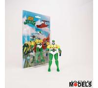 JEEG ROBOT Mini Metal Manga (Yellow) Fabbrica Action Figure Robot HL Pro
