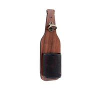 Jeenuuder Apribottiglie con Coperchio per Birra, Apribottiglie A Parete Antiruggine con Raccoglitore per Coperchio, Apribottiglie per Gli Amanti Della Birra