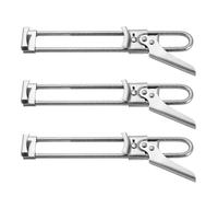 Jeenuuder Apribottiglie In Acciaio Inossidabile Apriscatole Lineare Regolabile Apriscatole Manuale con Tappo A Vite