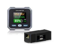 Jeenuuder BL140F - Collometro Power Meter DC10-100 V, 0-400 A, contatore di batteria impermeabile per , auto, Yacht, dedicato al deposito di energia, A
