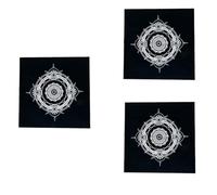 Jeenuuder Copertura del Gioco del Tavolo dei Tarocchi Caibu Wituals Accessori Rituali Forniture per Streghe Copertura del Gioco Facile Installazione