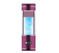 Jeenuuder Generatore di Acqua di Idrogeno Generatore di Acqua Alcalina Idrogeno Bottiglia di Ionizzatore D'Acqua Ricaricabile Tramite USB Antiossidante ORP (C)