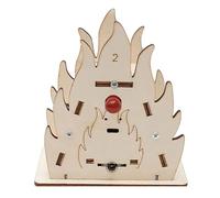 Jeenuuder Kit di Attrezzature didattiche per Esperienze Scientifiche per Giovani, Attrezzature per Sensori Antincendio, Forniture di apprendimento per l'Educazione a Vapore 6 X 11 X 12 cm