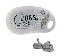 Jeenuuder Mini Pedometro 3D Grande Schermo Contatore di Non Tracker Nessun Telefono o Applicazione Necessaria Mini Pedometro Preciso