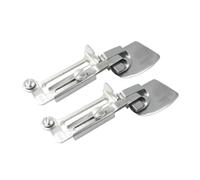 Jeenuuder Piedino per Orlo Arrotolato per Cucire Regolabile, Set di Piedini per Orlatore Arrotolato Universale Regolabile da 15-25 mm Facile da Installare Facile da Usare