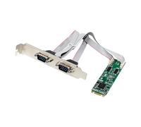 Jeenuuder Scheda Di Estensione I/O M.2 B+M 17V352 2S -232 PCIe 2.0 Gen1 (2.5GT/S) per Accesso Remoto Ai Server Di Automazione Di Fabbrica