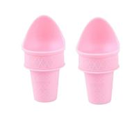 Jeenuuder Set di Strumenti per Gelato e Ghiaccioli, Cucchiaio da Gelato, Set di Mini Coni Riutilizzabili, Presa In Plastica per Biscotti, Cottura A