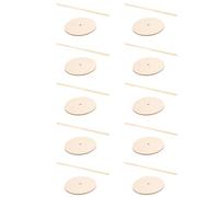Jeenuuder Supporto in legno, pannello di visualizzazione da parete, decorazione da tavolo per matrimoni, festa di compleanno dei bambini, cerchio + bastone di inserimento