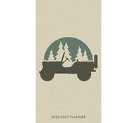 Jeep 2-Year 2026-27 3.5 X 6.5 Monthly Pocket Planner