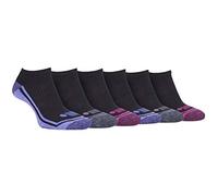 JEEP - 3 Pack Donna Corte Calze Sportive per Running | Bianche Nere e Colorate Calzini (37-42, Nero/Rosa)