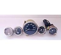 Jeep Calibri Kit - Tachimetro 70 Mph Willys MB Ford CJ Gp Temp Olio Benzina Amp
