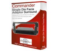 Jeep Commander Stereo Radio Plancia Cruscotto Adattatore Pannello Targa Orlo CD