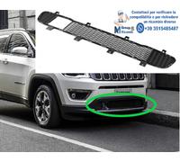 Jeep Compass '17 Griglia Inferiore Plastica Nera Paraurti Parte Bassa 5UP88RXFAA