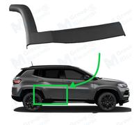Jeep Compass Fascia Arcoruota Modanatura Porta Plastica Nera Posteriore Destra