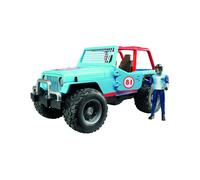 Jeep Wrangler Cross Country Racer with Driver - Team Blue