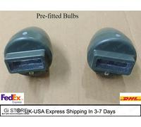 Jeep Ford GPW Willys MB Blackout Cat Eye Marker Light Coppia A1436/7