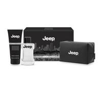 Jeep Freedom cofanetto regalo: gel doccia 200 ml + balsamo dopobarba 100 ml + borsa cosmetica per Uomo