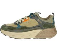 Jeep, Groove, Scarpe Sneaker Moda Fashion Casual Uomo (Khaki Multicolor, Sistema Taglie Calzature EU, Adulto, Numero, Media, 40)