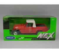 Jeep Jeepster Commando Pick-up - Welly 1:24 - WE24117CR