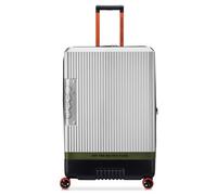 JEEP - JH001A - Valigia rigida 80 cm x 53 cm x 33 cm - 122 L - Argento