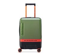 DELSEY PARIS Jeep JH001A - Valigia per cabina rigida, 55 cm x 35 cm x 23 cm, 36 litri, S, verde, XS