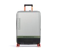 JH001A - Valigia stiva rigida, 68 cm x 46 cm x 30 cm, 79 litri, M, argento, M