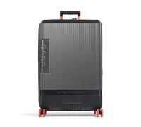Jeep Jh001A Valigia trolley (4 ruote) grigio scuro, policarbonato, 50 x 76 x 32cm